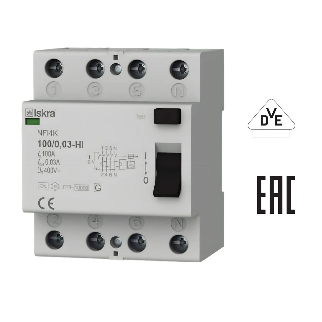 harmonik filtreli kaçak akım rölesi