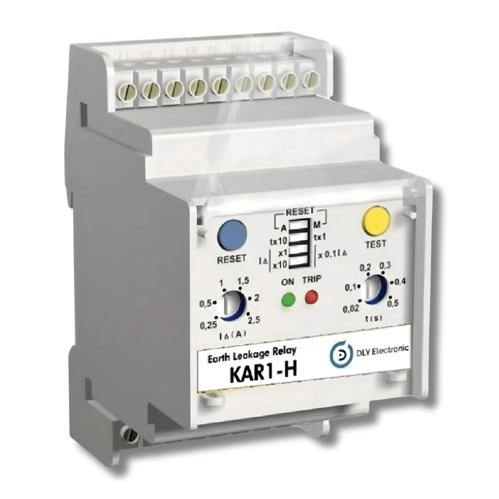 DLY KAR1-H A Tipi Mekanik Harmonik Filtreli Kaçak Akım Röleleri