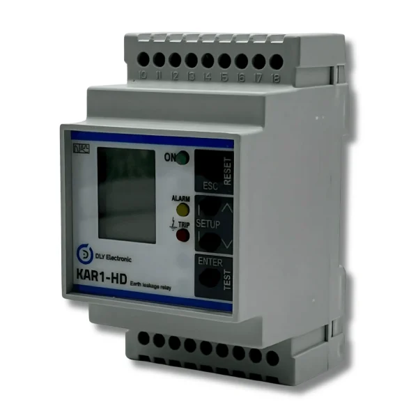 DLY KAR1-HD-30 A Tipi Dijital Harmonik Filtreli Kaçak Akım Röleleri