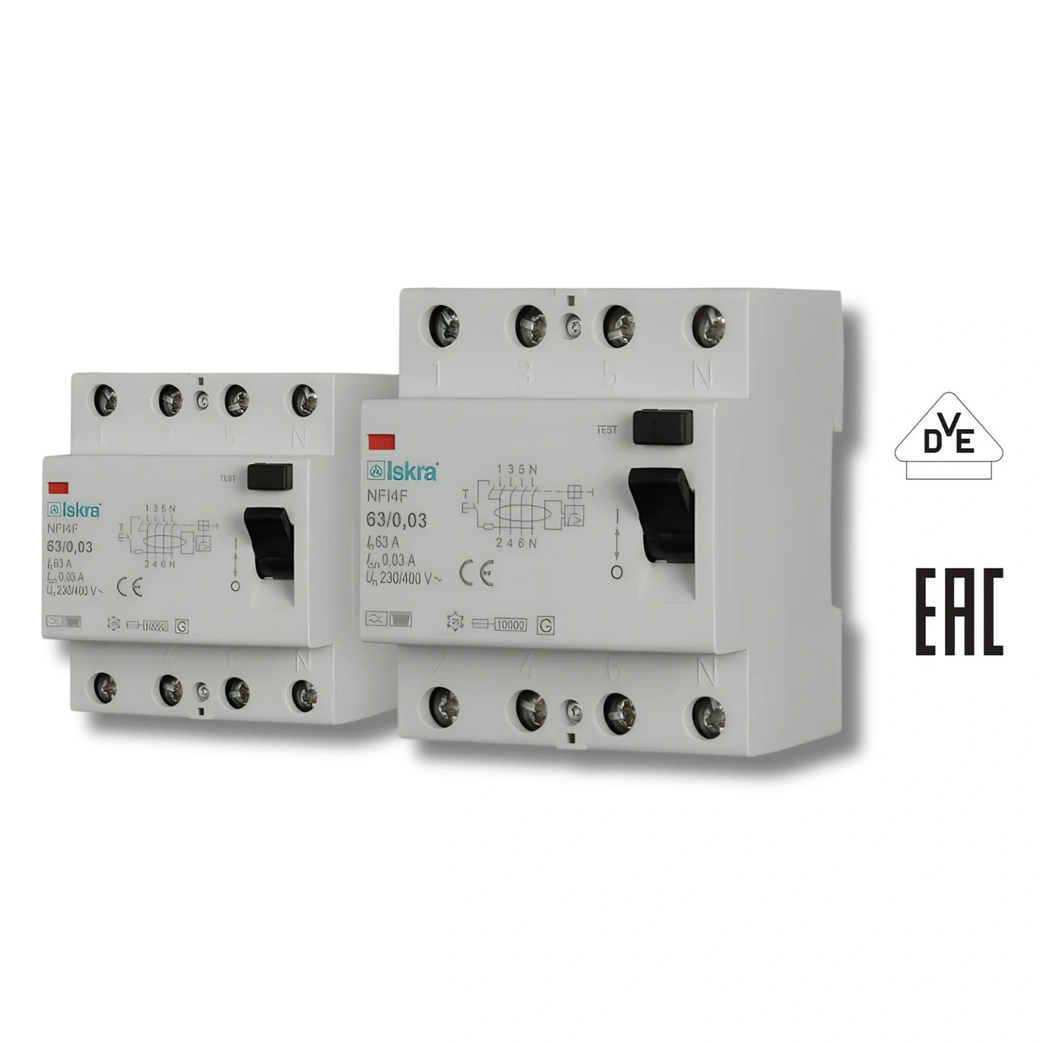 F Tipi Kaçak Akım Röleleri