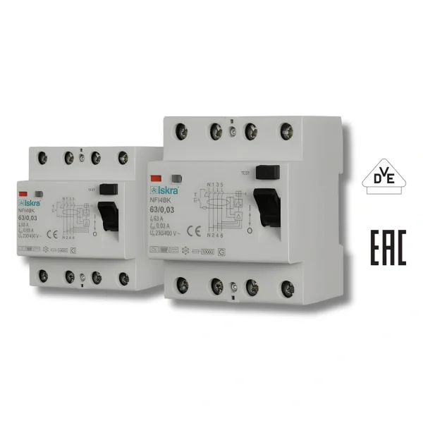 ISKRA B Tipi Kaçak Akım Rölesi