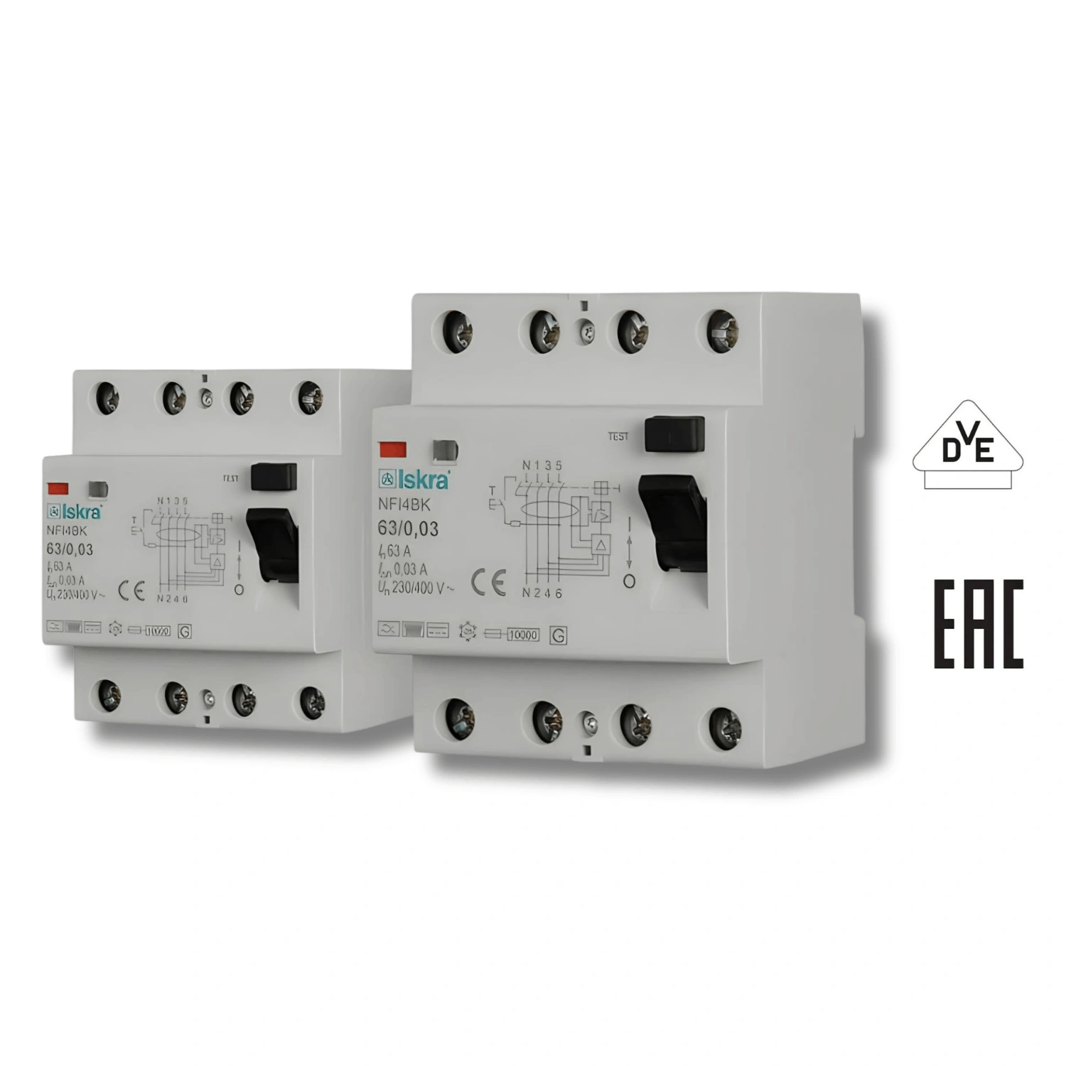 ISKRA B Tipi Kaçak Akım Rölesi