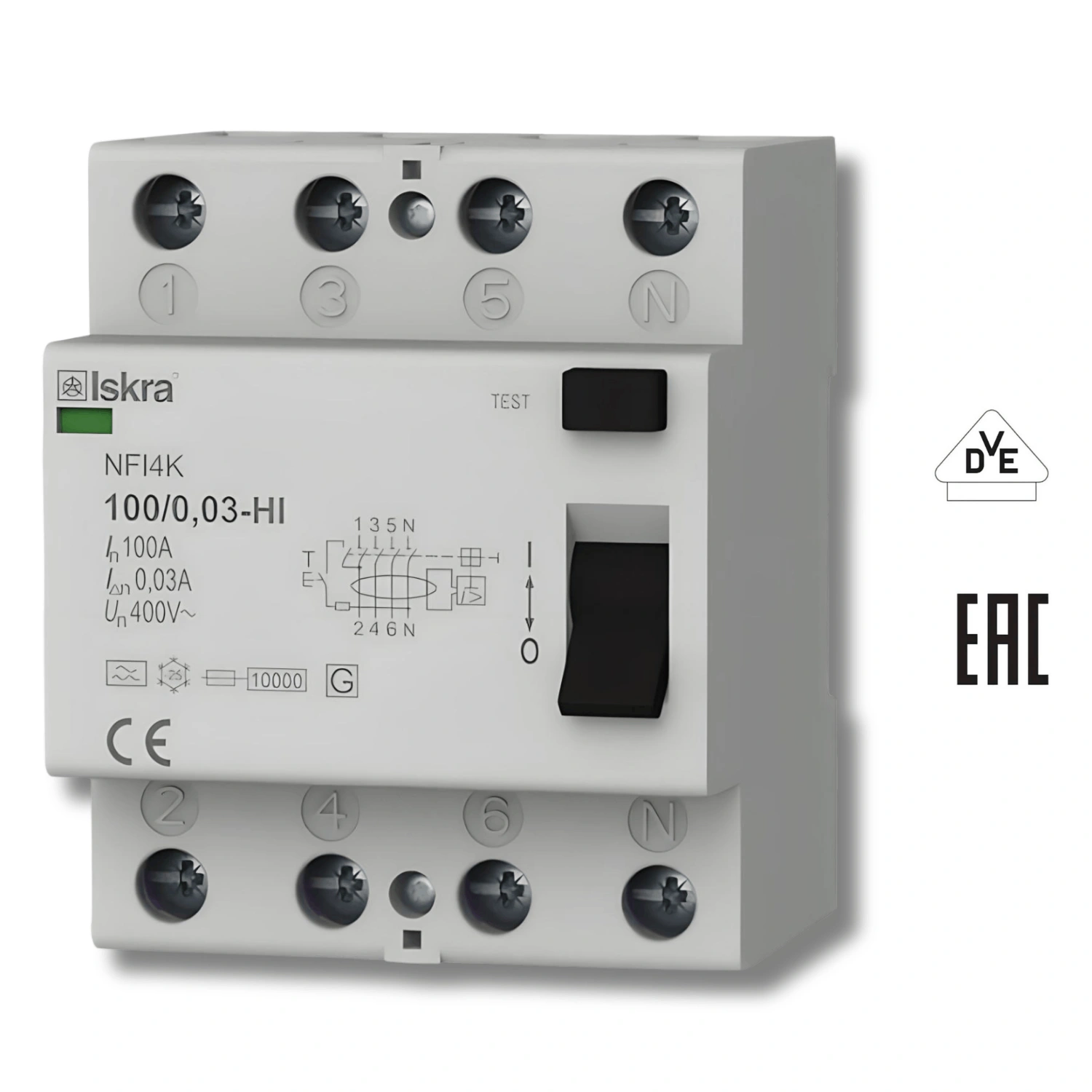 K Tipi Harmonik Filtreli Kaçak Akım Röleleri